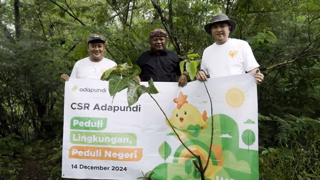 Peduli Lingkungan, Peduli Negeri: CSR Pertama Adapundi di Lereng Gunung Muntilan, Jawa Tengah