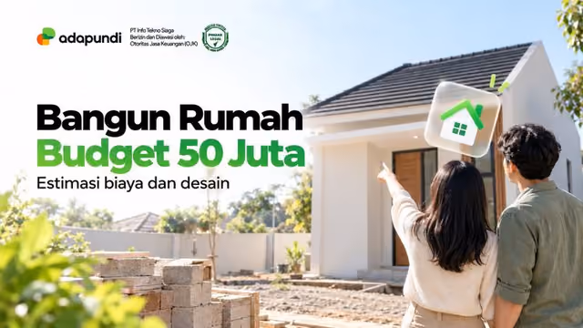 Uang 50 Juta Bisa Bikin Rumah Seperti Apa? Ini Gambaran Desain dan Biayanya