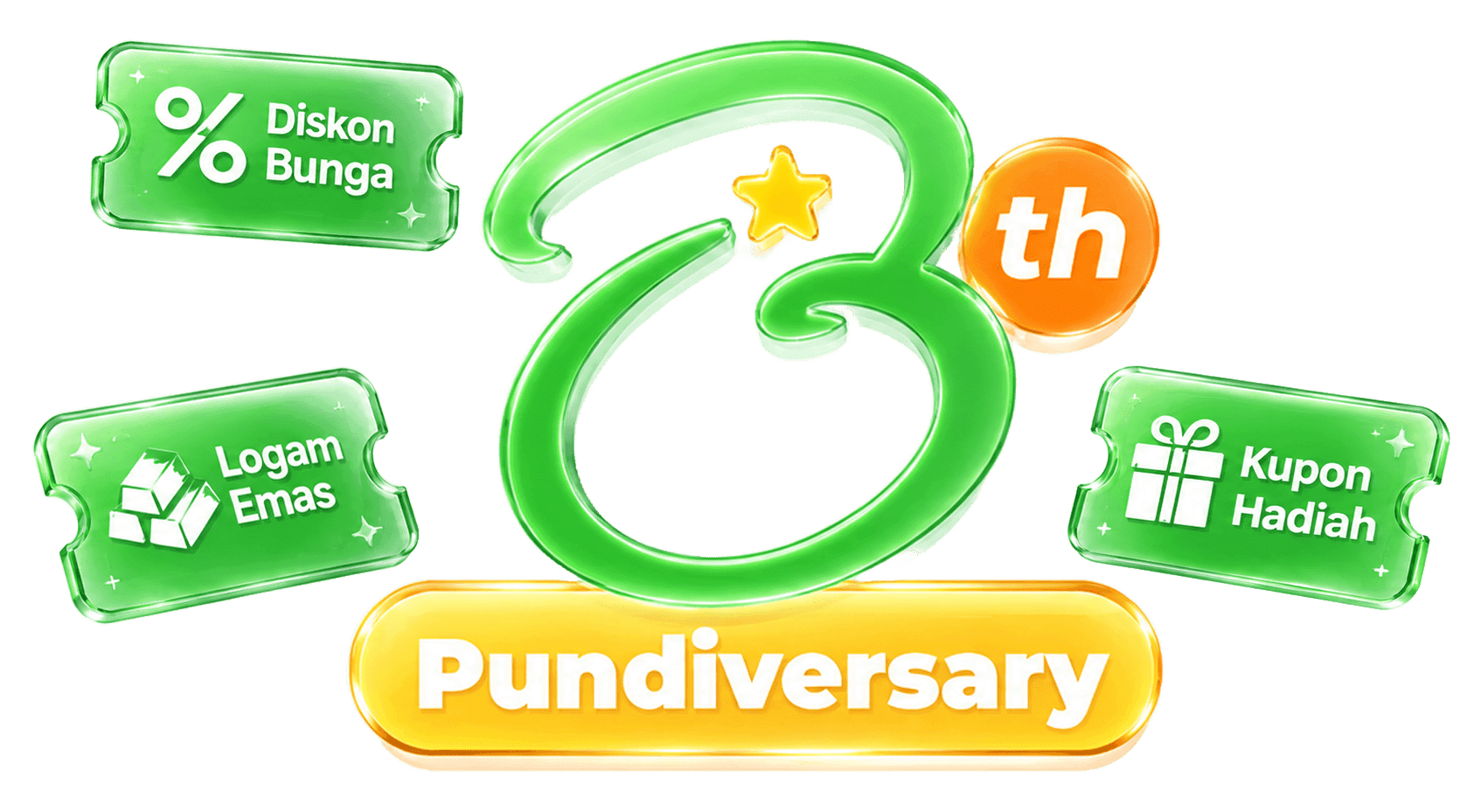 Pundiversary ke-8 Adapundi