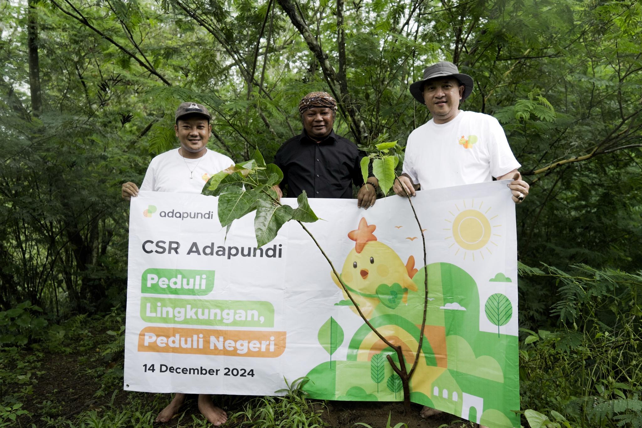 Peduli Lingkungan, Peduli Negeri: CSR Pertama Adapundi di Lereng Gunung Muntilan, Jawa Tengah
